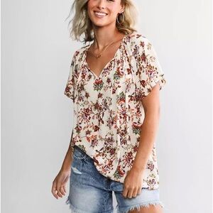 🖤3/$20 Daytrip Multicolor Floral Blouse